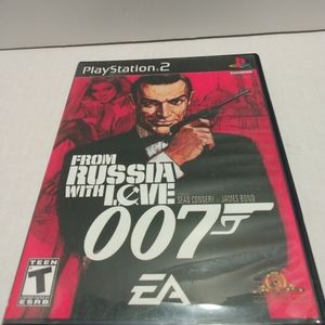 PlayStation 2 game. Pre owned. From Russia with Love 007.
